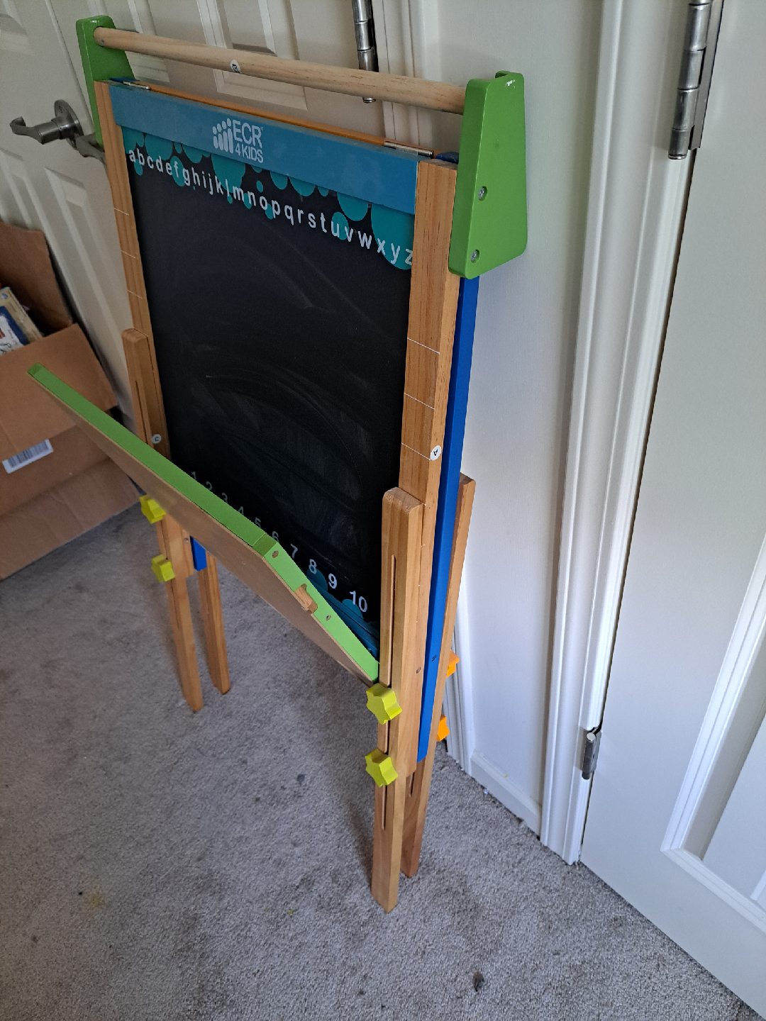 ECR4Kids Adjustable Wooden Art Easel - photo 3