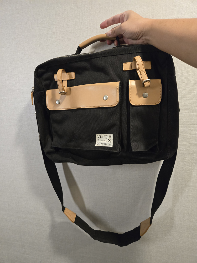 VENQUE Craft Co. Black Briefcase - photo 2