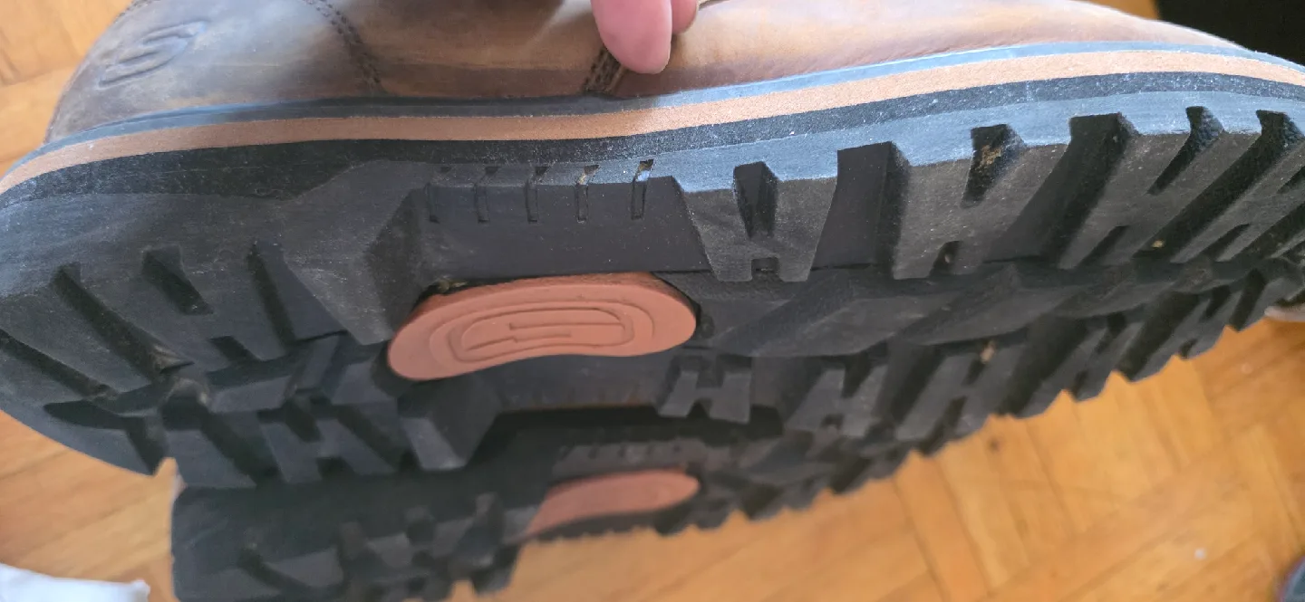 Skechers Leather Upper Brown Boots US 12 image indicator(3)