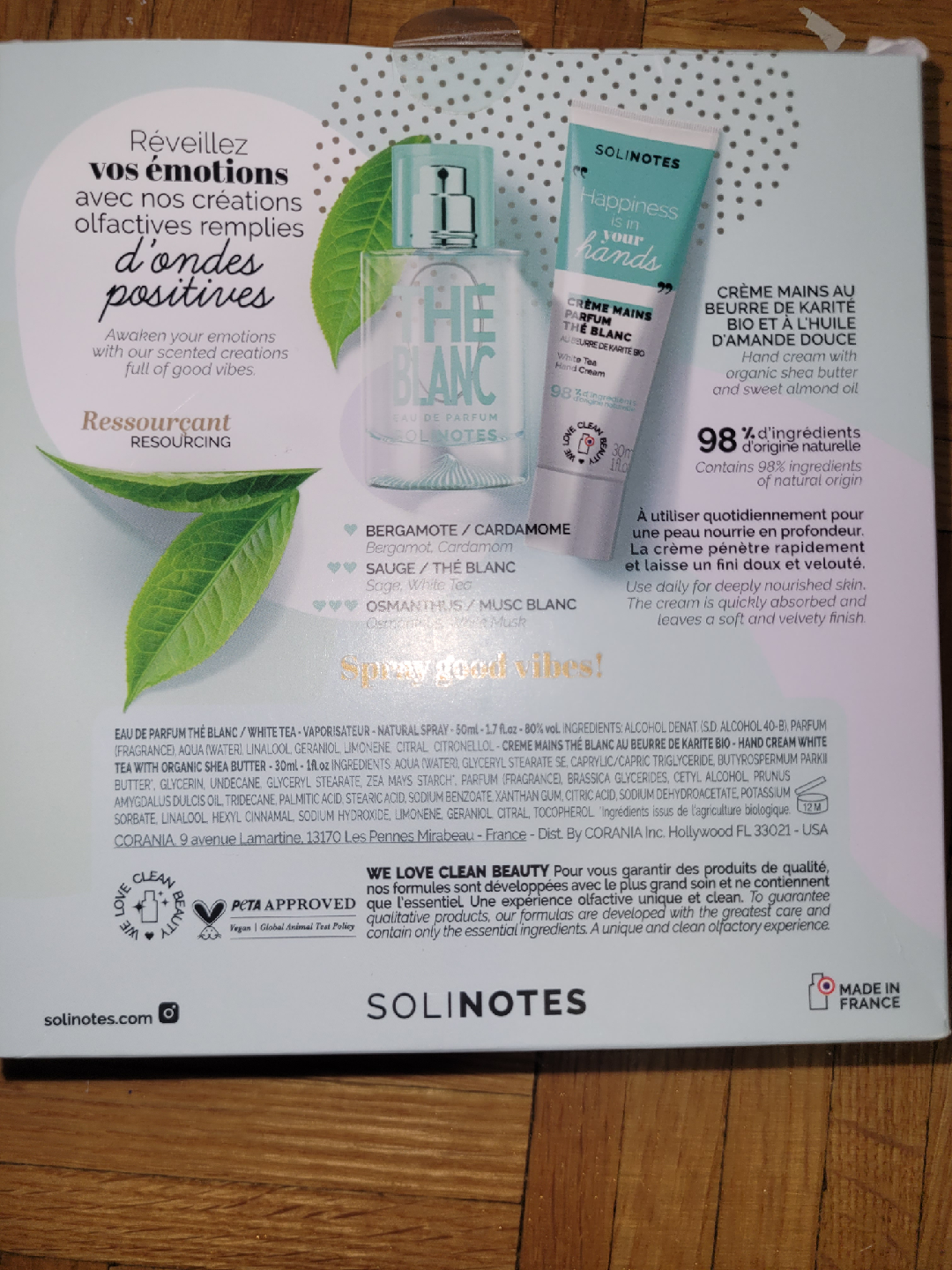 Solinotes The Blanc Eau de Parfum & Hand Cream Set - photo 2