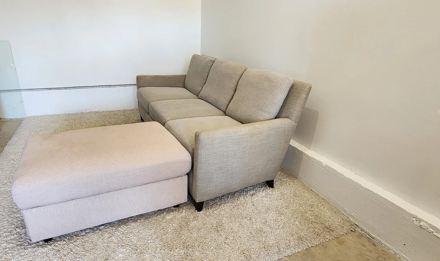 Sectional L Shape 3 Seater Sofa with Storage Ottoman image indicator(3)