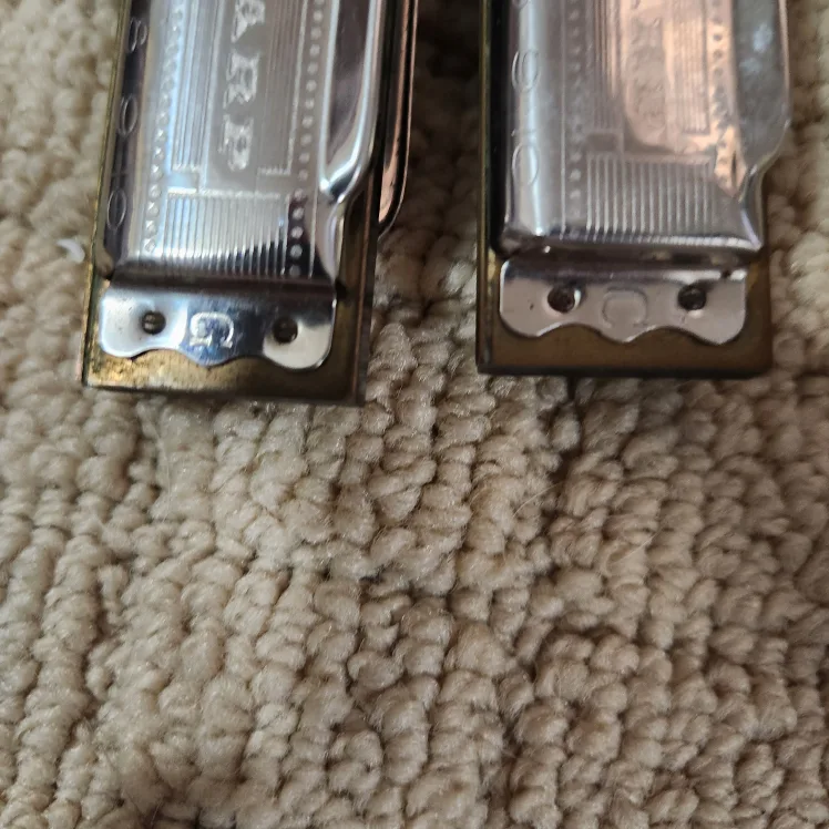 Hohner Blues Harp Harmonica Set G &C image indicator(5)