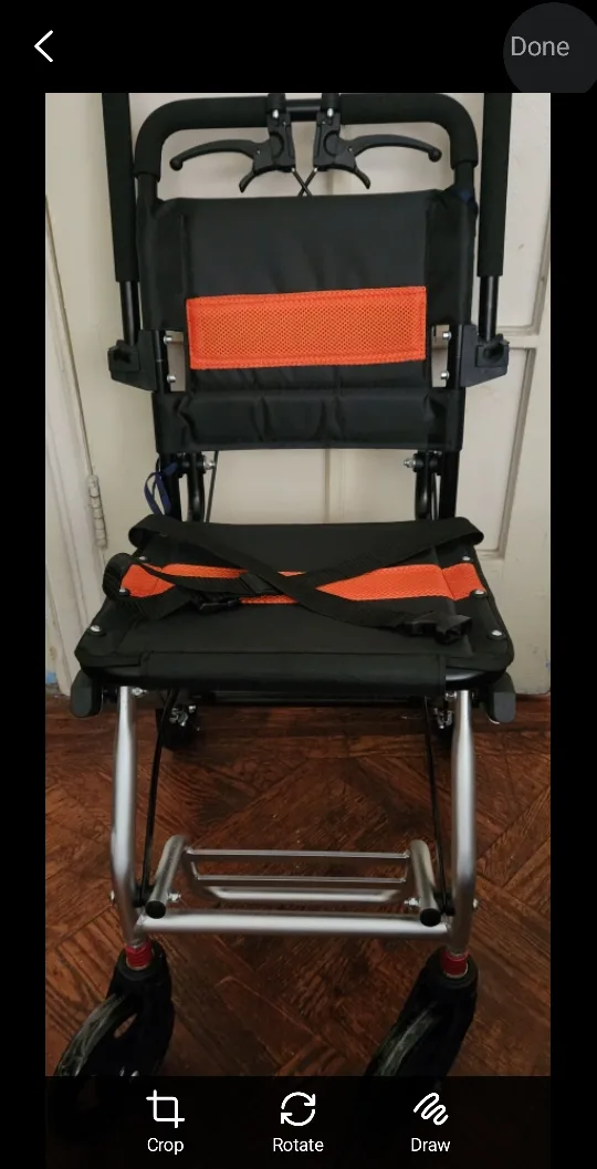 Lightweight Foldable Transport Wheelchair image indicator(6)