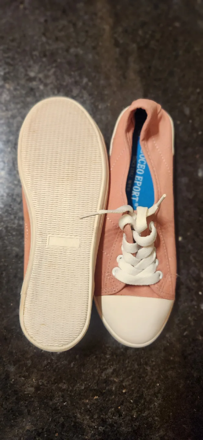 Loceo Eport Pink Canvas Sneakers - Size 7 image indicator(4)