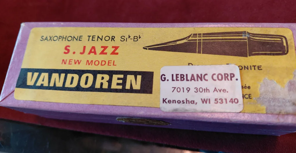 Vandoren S.Jazz Tenor Saxophone Mouthpiece image indicator(2)