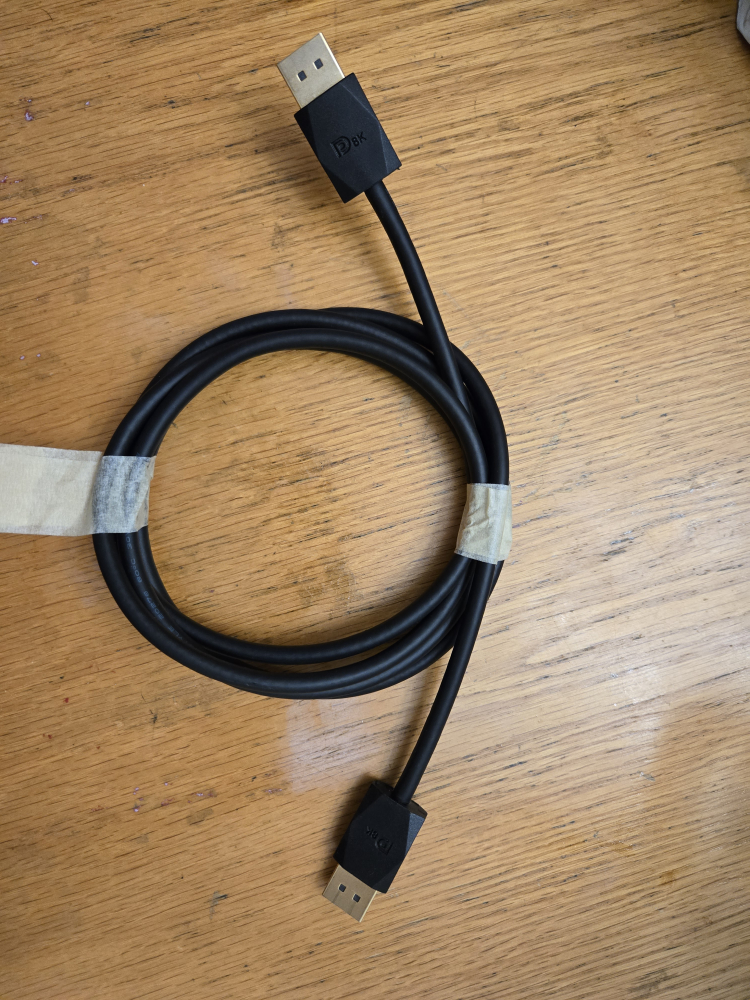 PDK 8K DisplayPort Cable - Black