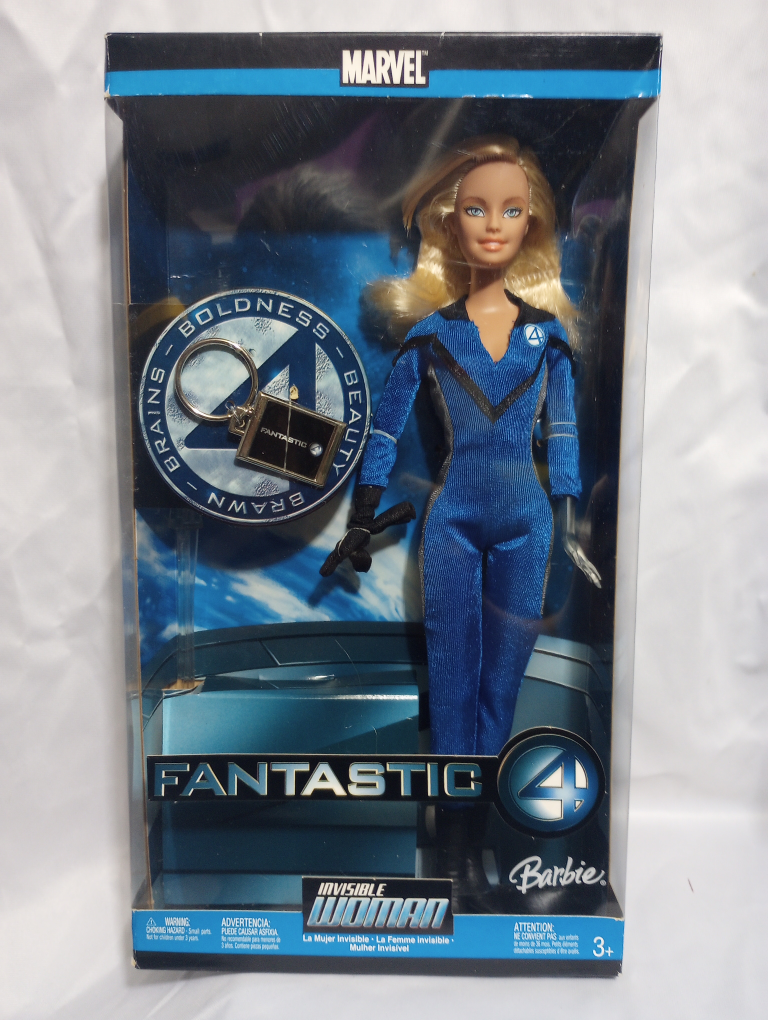 Marvel Barbie Elektra and Invisible Woman Dolls