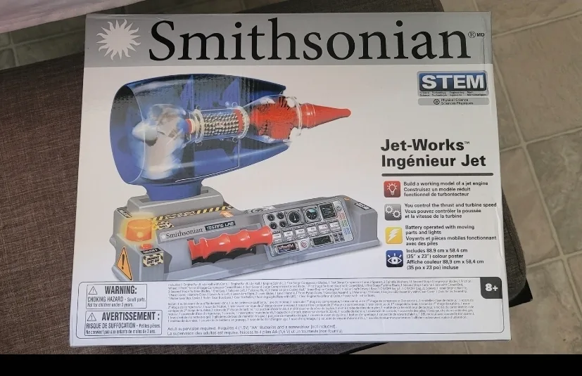 5 Brand New Smithsonian Jet-Works $70 Each