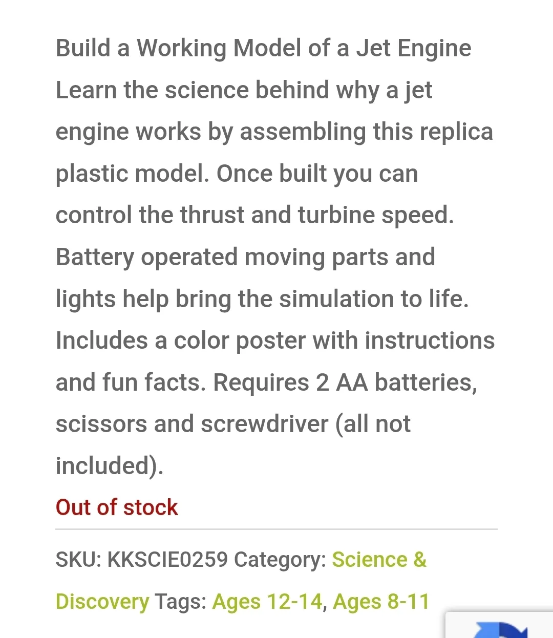 5 Brand New Smithsonian Jet-Works $70 Each image indicator(4)