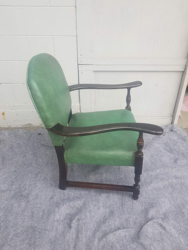 Vintage Green Armchair - photo 2