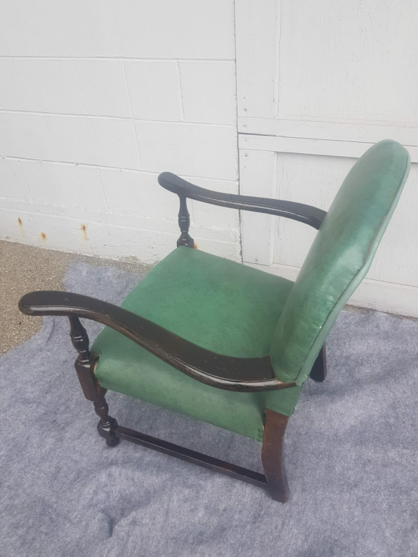 Vintage Green Armchair - photo 3