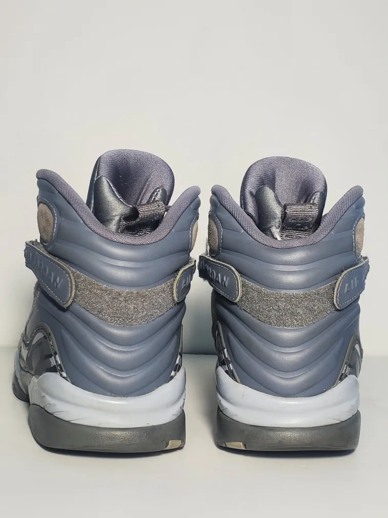 Men’s Jordan 8 Retro Cool Grey 305381-014 Size 9.5 image indicator(8)