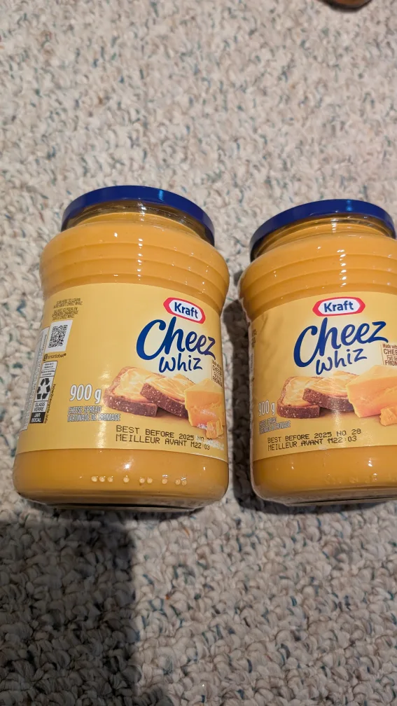 👀- Kraft Cheez Whiz 900g Jar exp. 2025 FCFS image indicator(3)