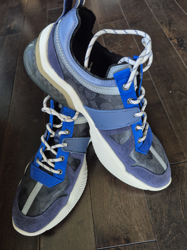 Coach Blue Sneakers 8.5mens - photo 2