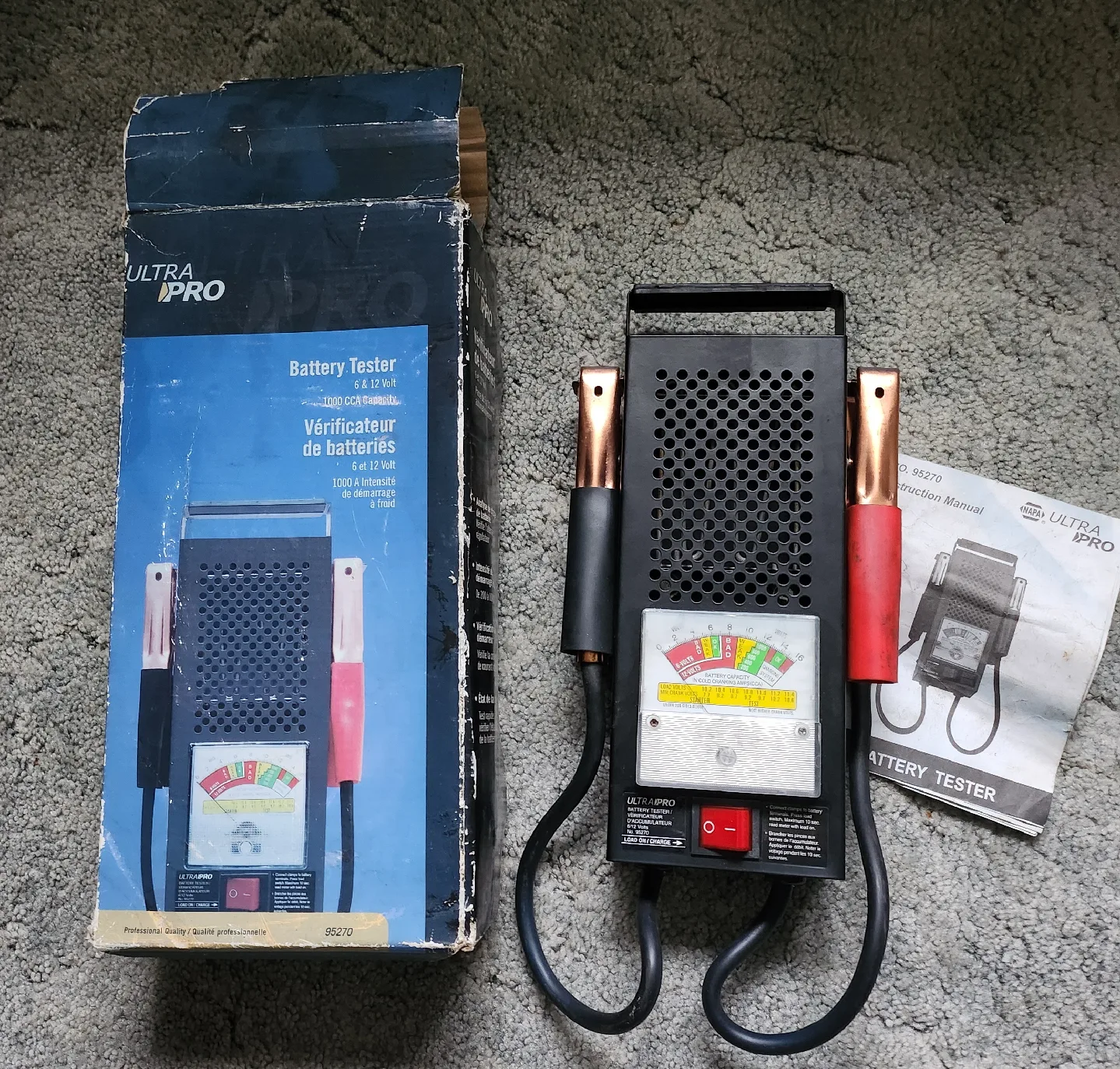 Ultra Pro Car Battery Tester. thumbnail