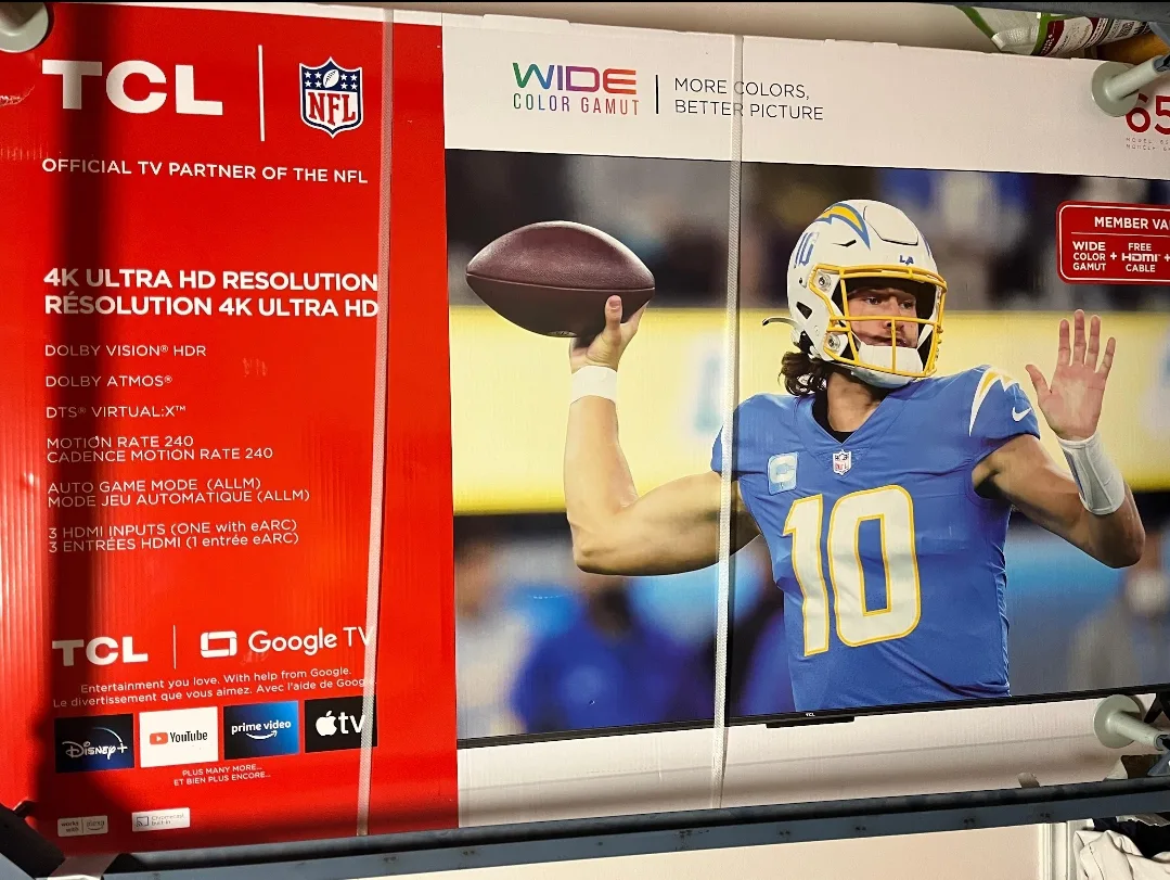 TCL 65" S Class 4K UHD HDR LED Smart TV with Google TV image indicator(5)