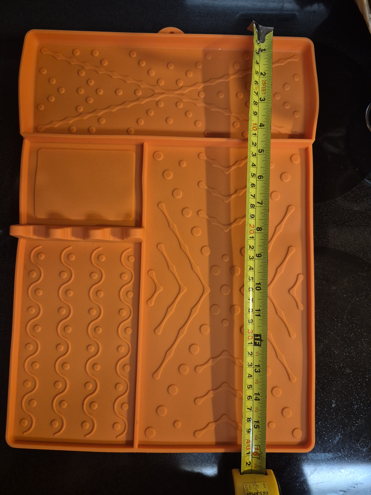Silicone Griddle Tools Mat - Orange - photo 2