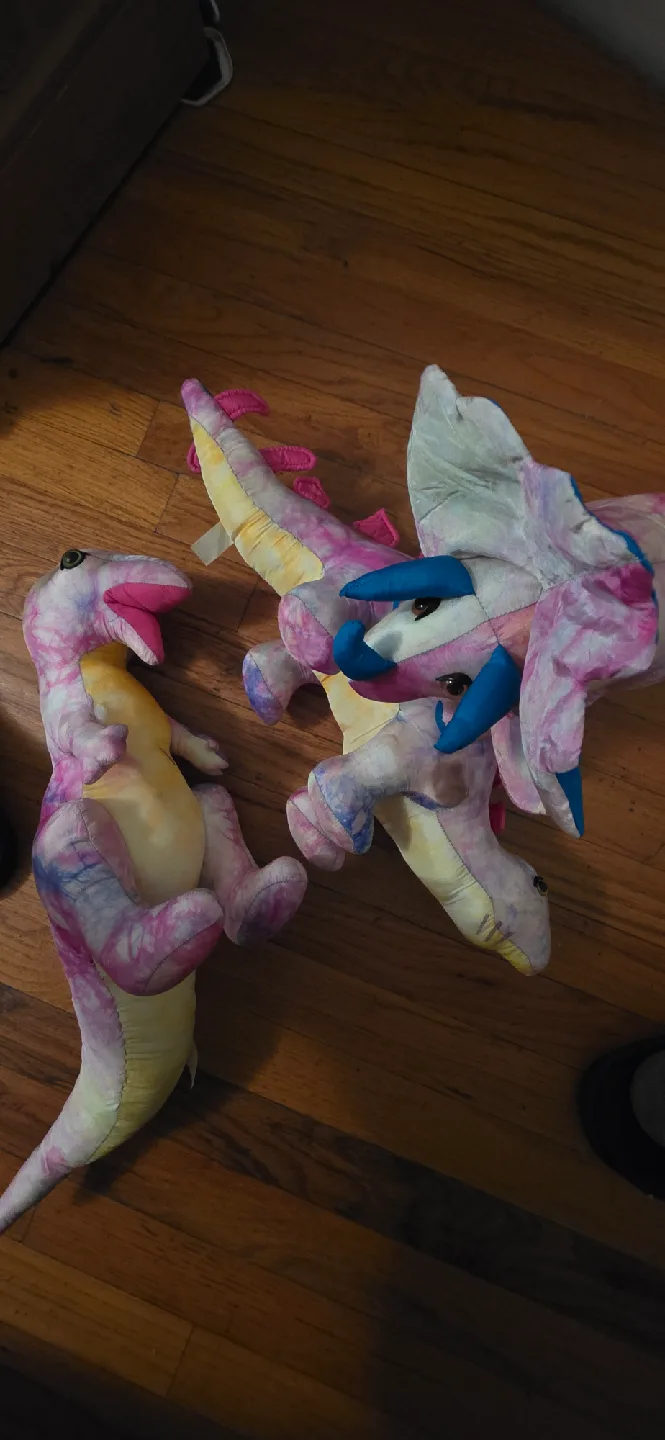 Dinosaur Plush Set image indicator(2)