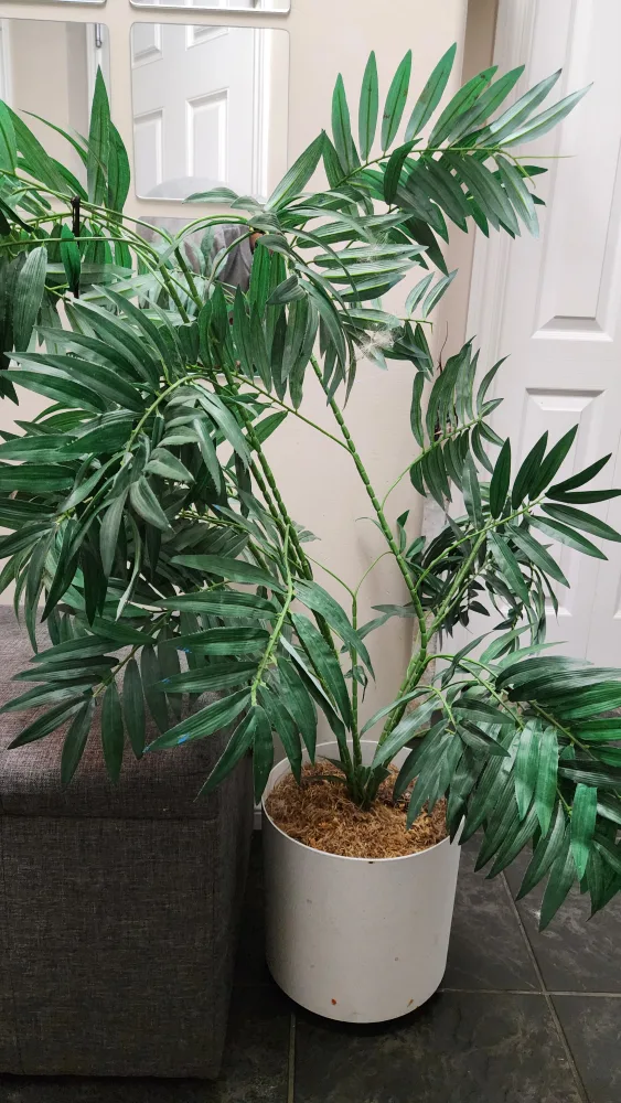 Potted Artificial Palm Tree