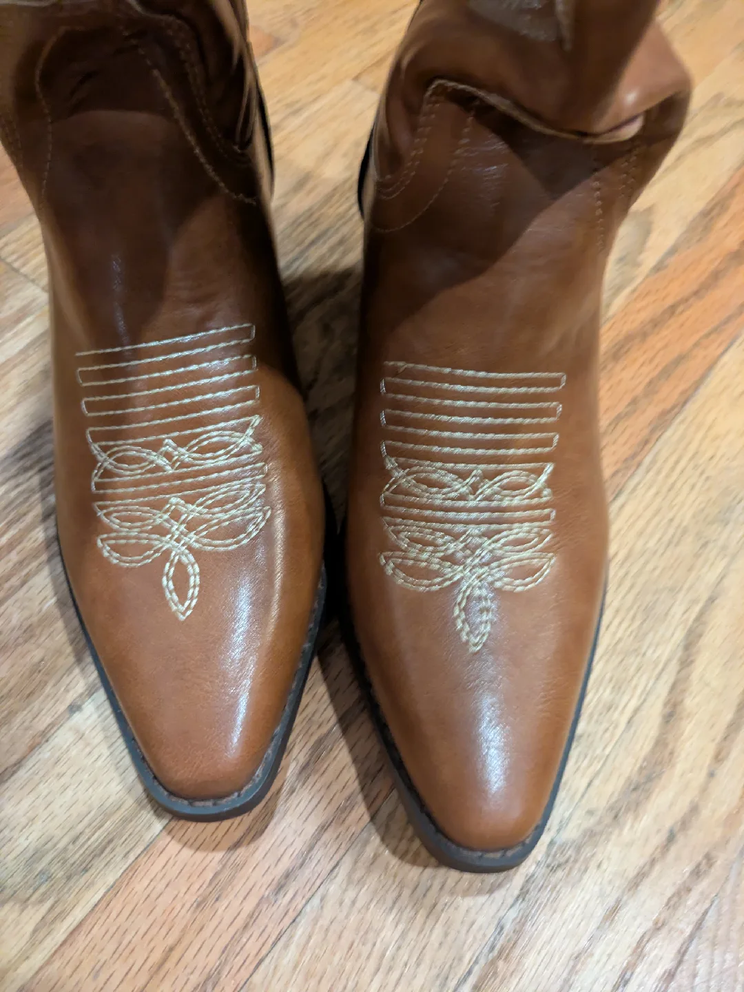 Brown Cowboy Boots - Size 39 image indicator(2)