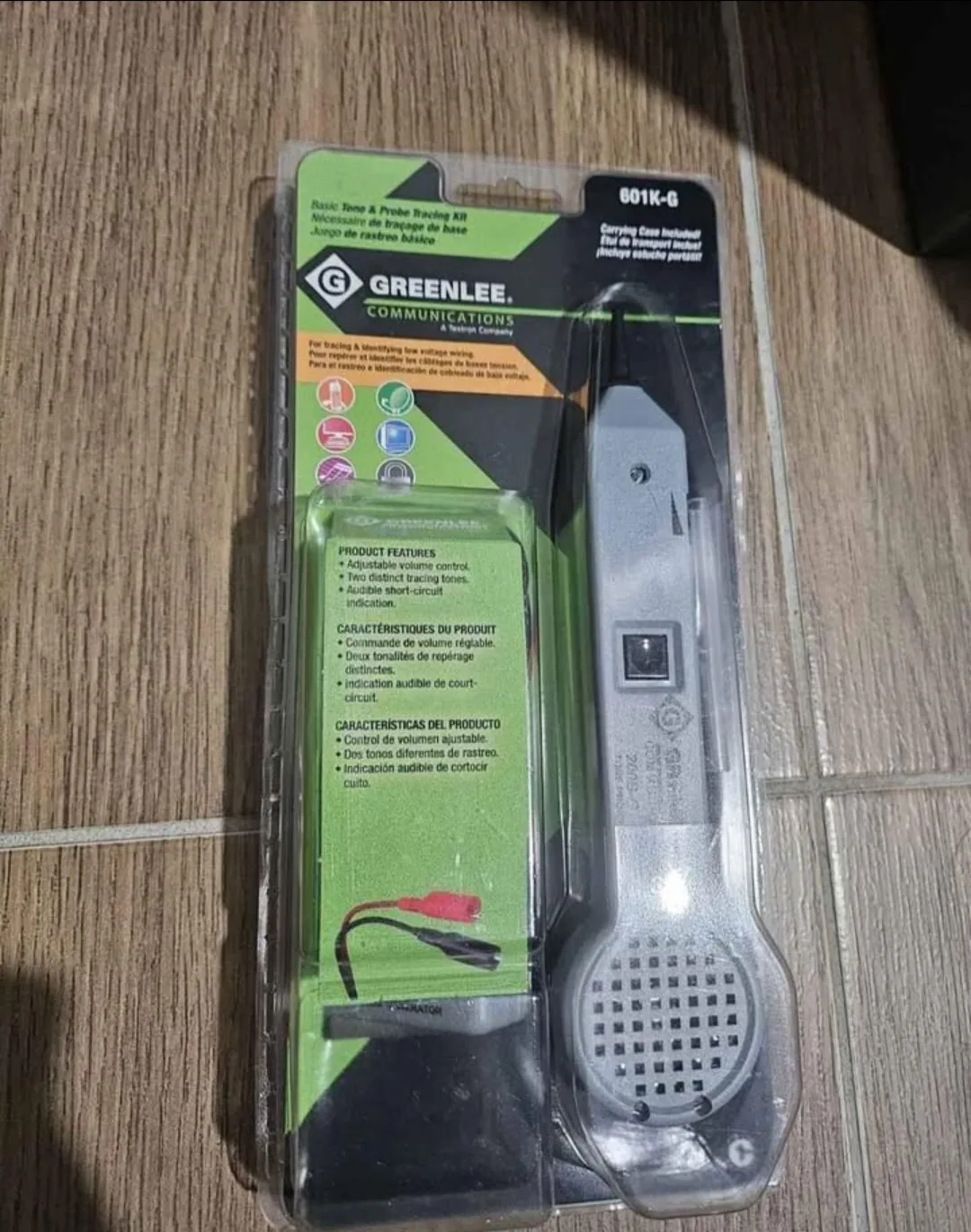 Greenlee 601K-G Professional Tone & Probe Tracing Kit thumbnail
