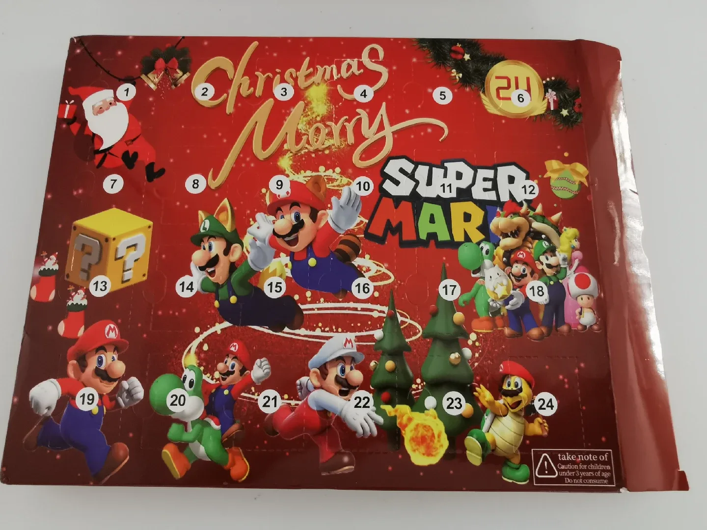 Super Mario Christmas Advent Calendar - New! thumbnail