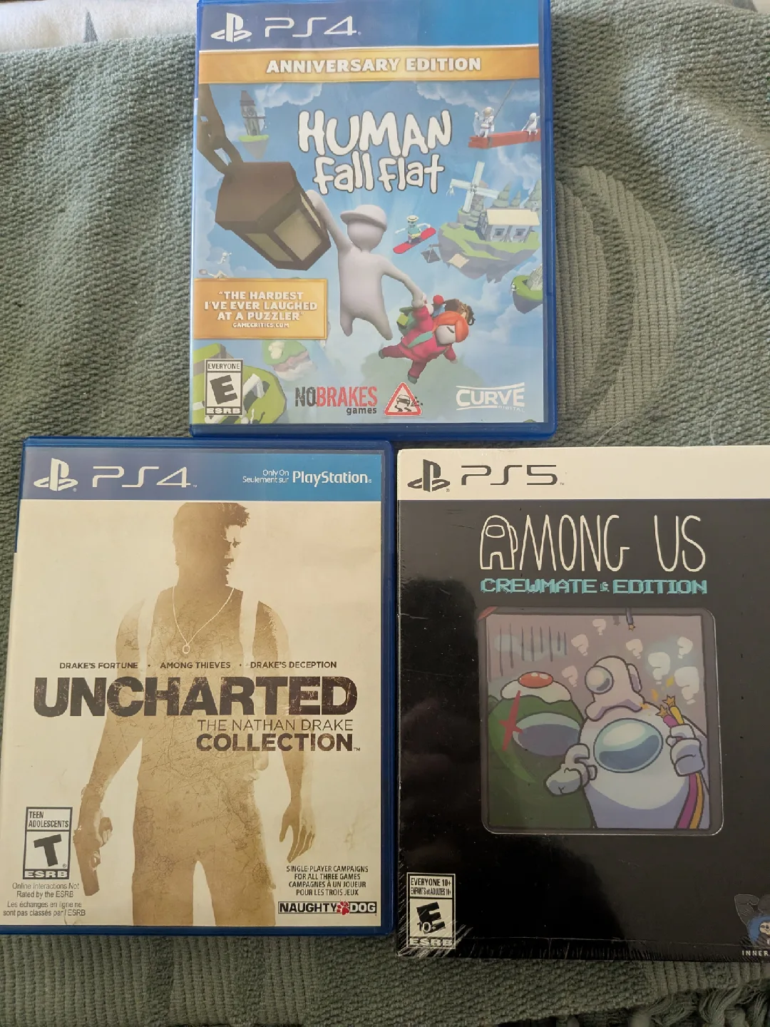 PS4/PS5 Games: Human Fall Flat, Uncharted, Among Us thumbnail