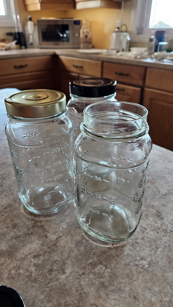 650ml glass jars w/ lids - photo 3