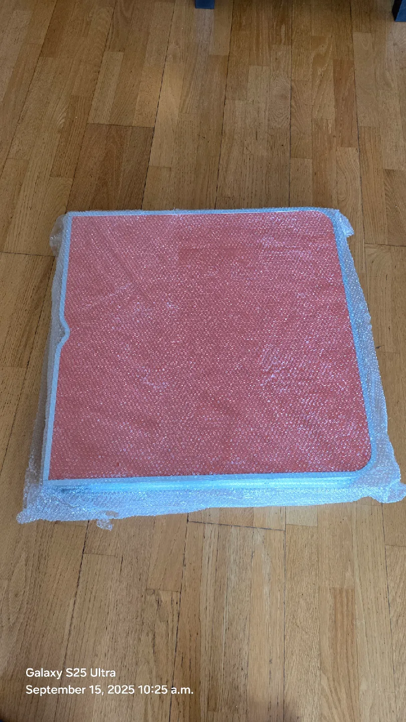 Folding Table - Orange Top, aluminum  made thumbnail