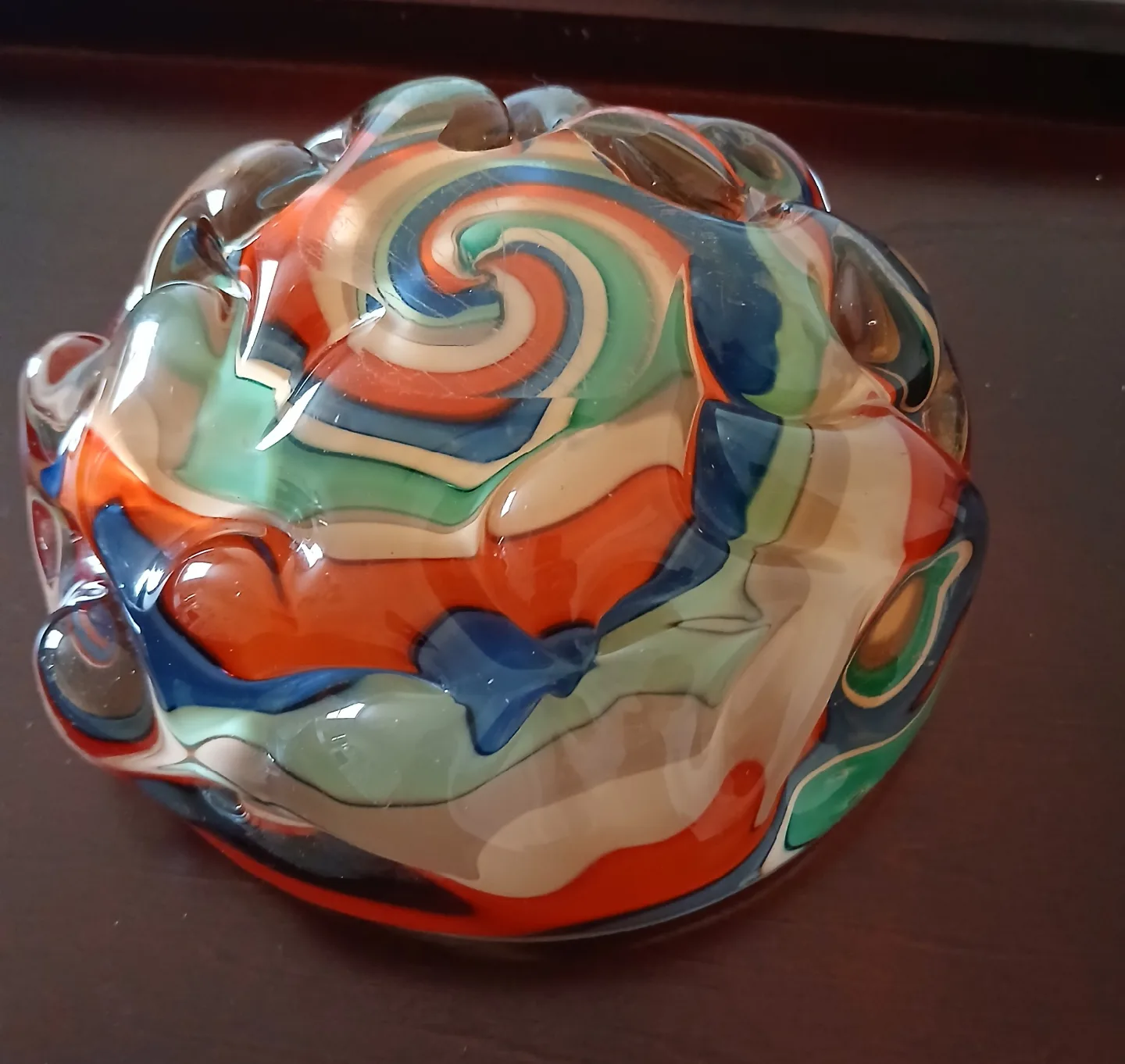 Murano  Art Glass Bowl image indicator(3)