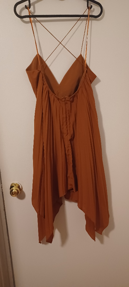 LILYSILK label dress, size 6, brown - photo 2