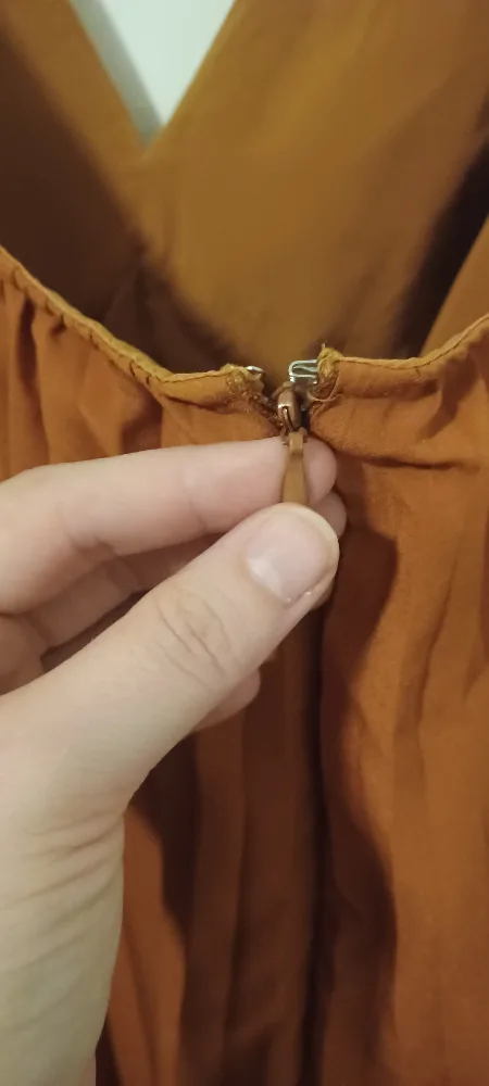 LILYSILK label dress, size 6, brown image indicator(3)