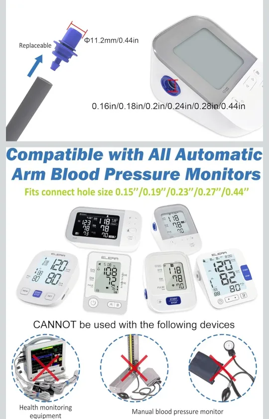 ELERA Adult Blood Pressure Cuff (9"-24") image indicator(4)