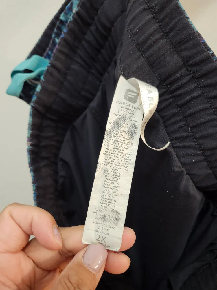 Fabletics pamela Running Shorts - Size 2X thumbnail