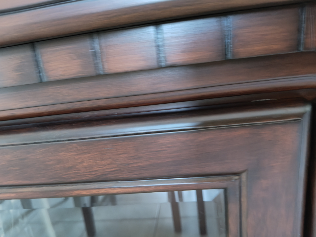 Wooden Cabinet with 2 Glass shelf - photo 2