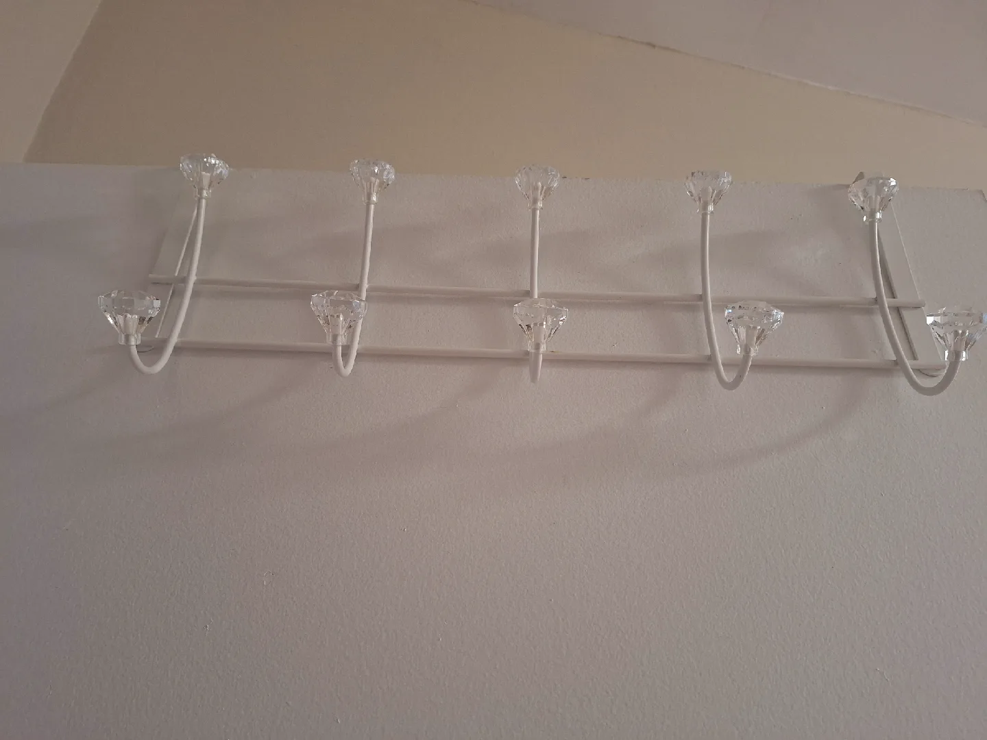 Over-the-Door Rack with Crystal Knobs thumbnail