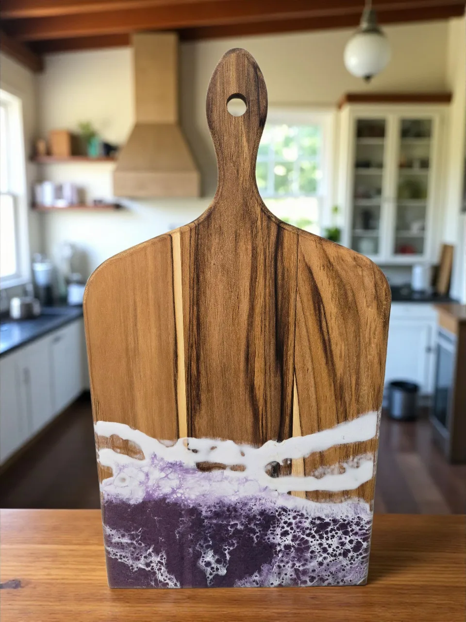 Handmade Wood & Resin Charcuterie Board thumbnail