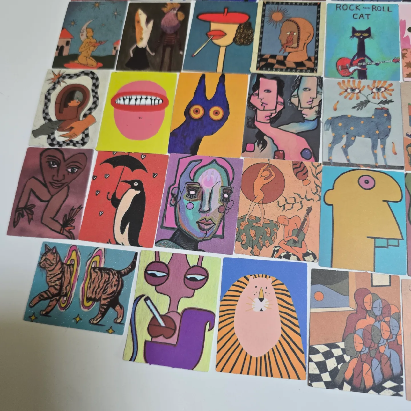 Lot of Abstract Vinyl Stickers NEW image indicator(4)