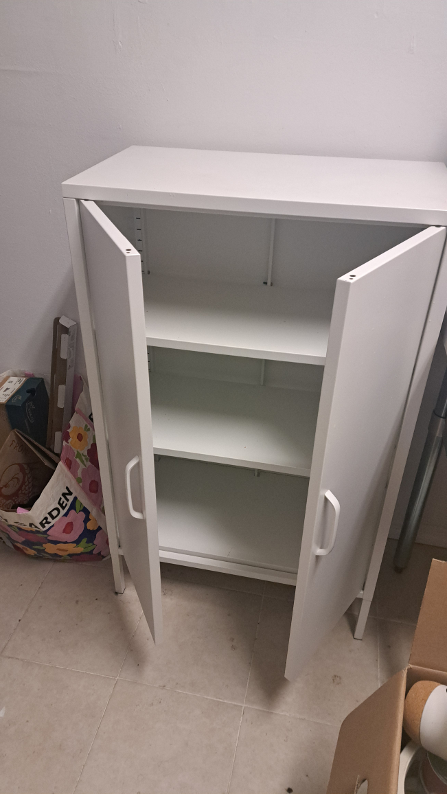 Ikea White Metal Cabinet - photo 2
