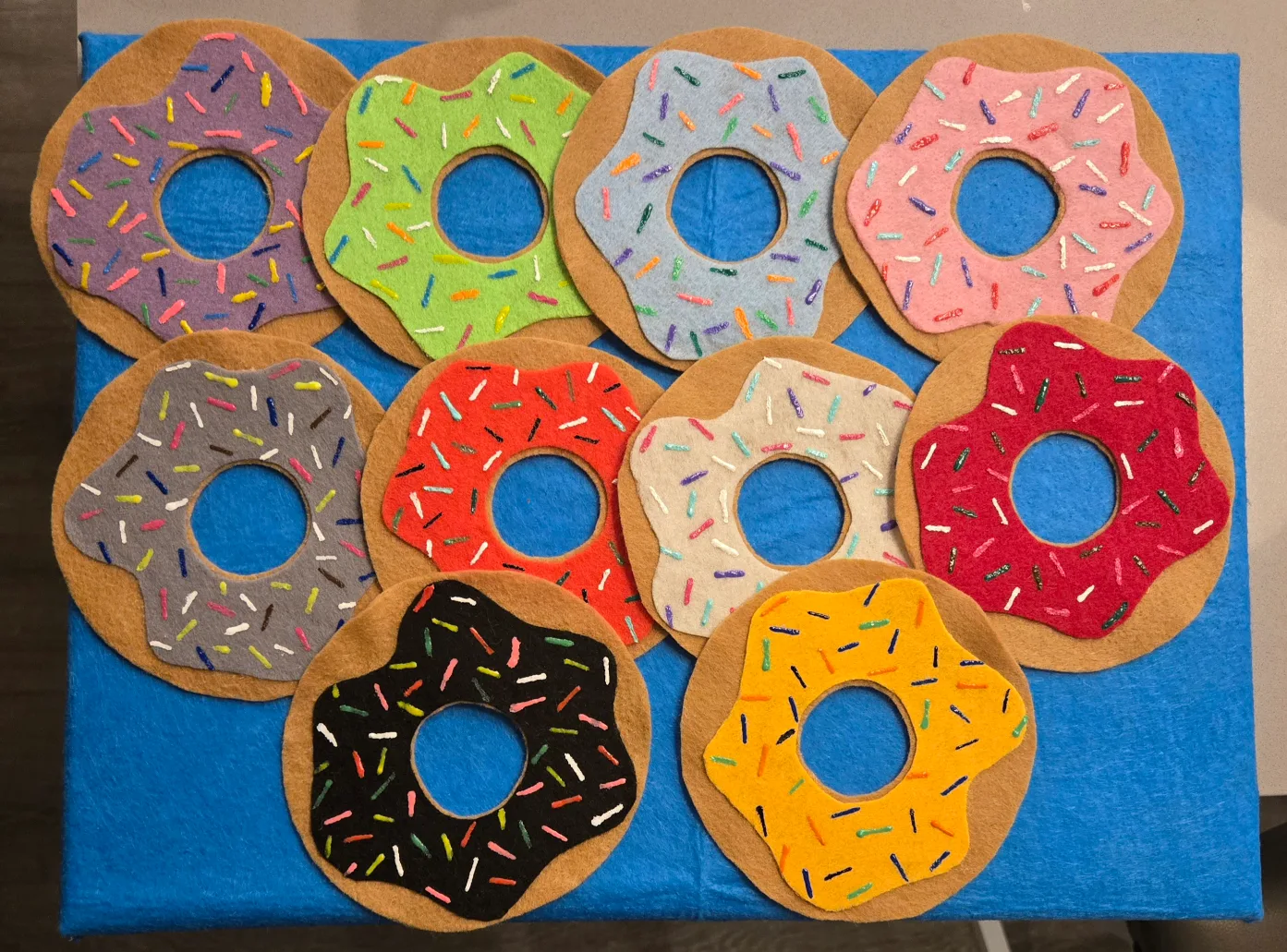 Felt Donut & Frog Quiet Book Activity image indicator(2)