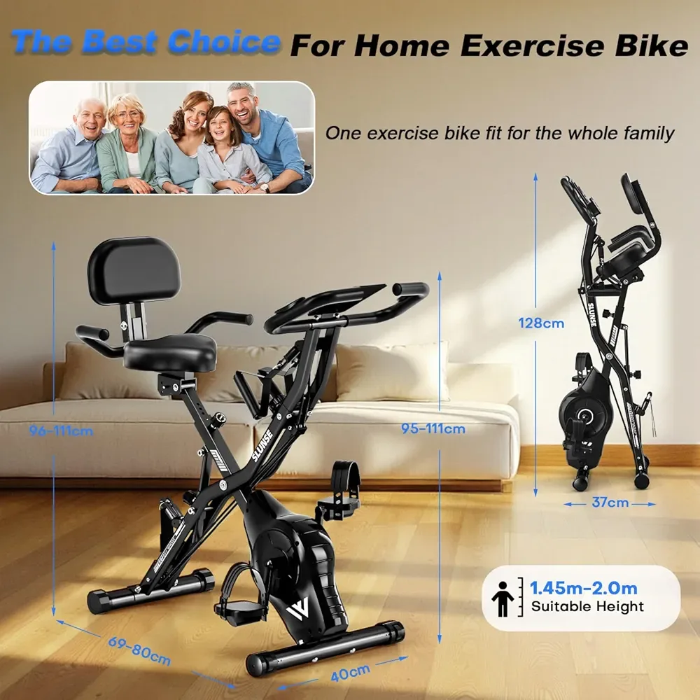 SLUNSE 5-in-1 Whole Body Exercise Bike image indicator(8)