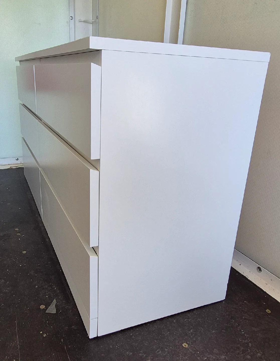 White 6-Drawer Ikea Dresser