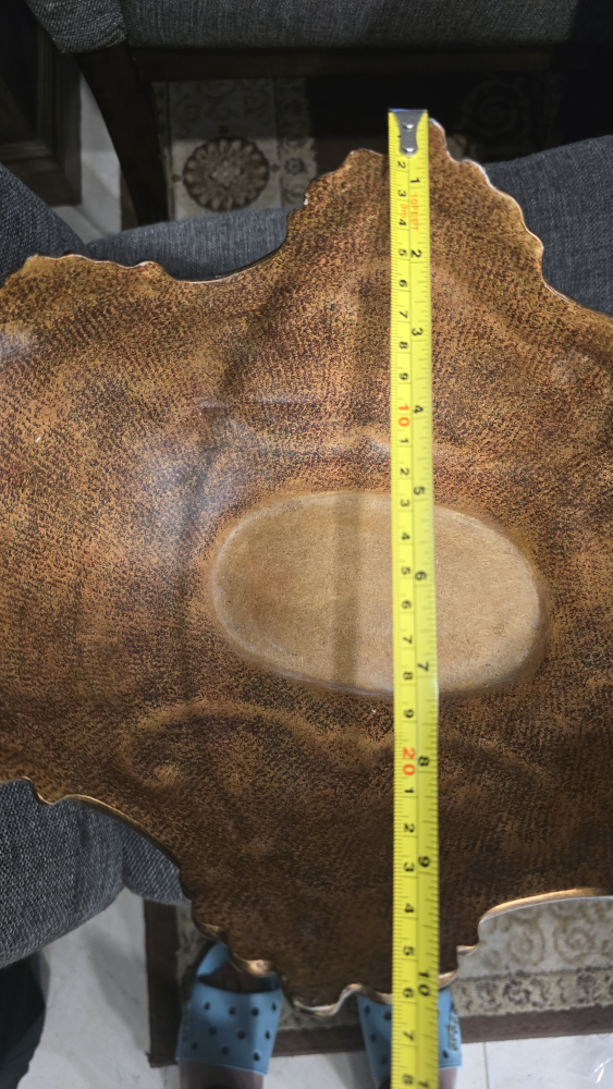 Decorative Floral Bowl - 15 in - photo 4