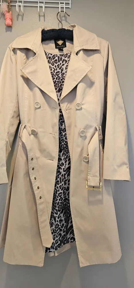 Sarah Kern Trench Coat - Size 38 thumbnail