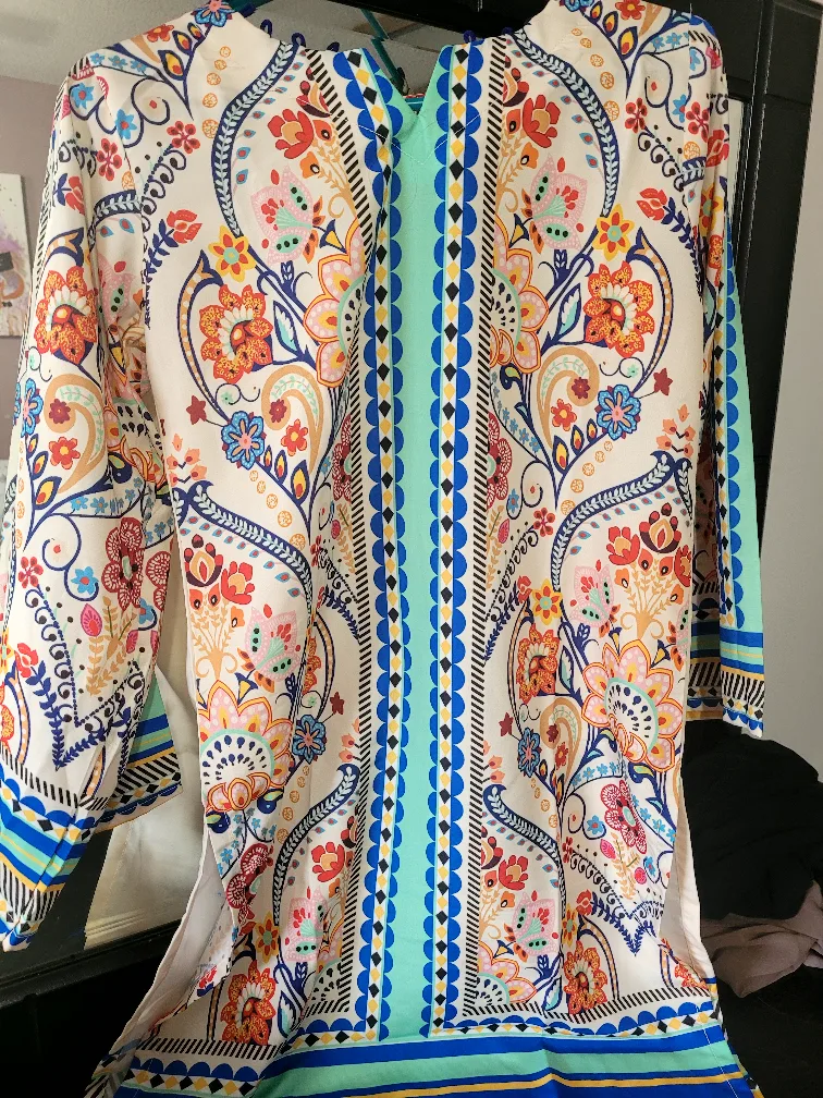 Floral Print Dress - Size S image indicator(2)