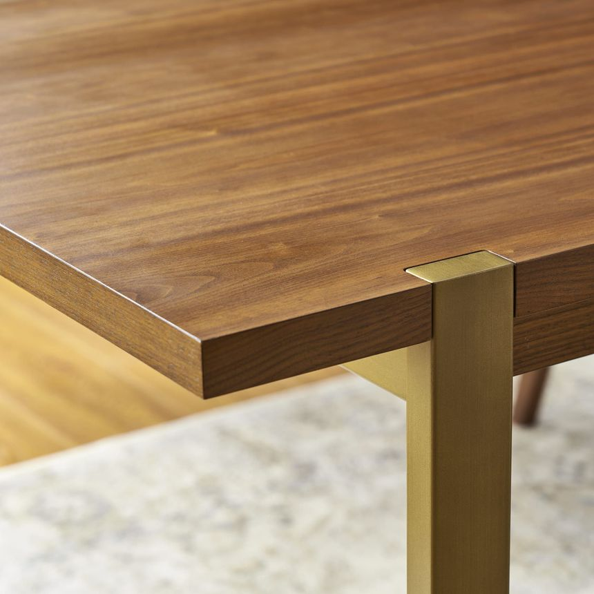 expandable solid wood dining table, seats 6-8