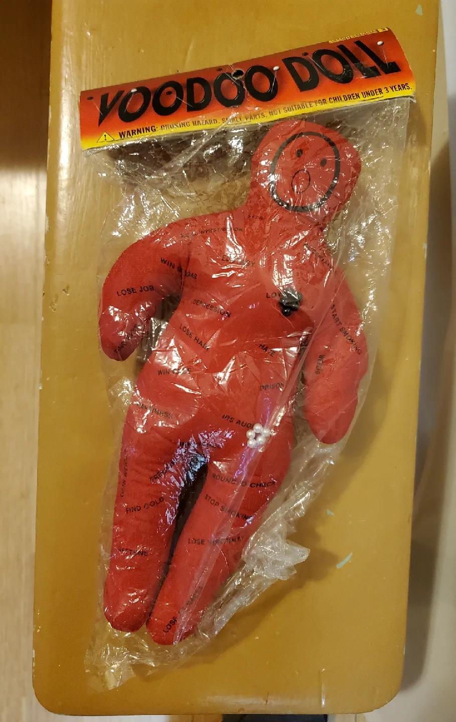 1996 Accoutrements Voodoo Doll toy figure thumbnail