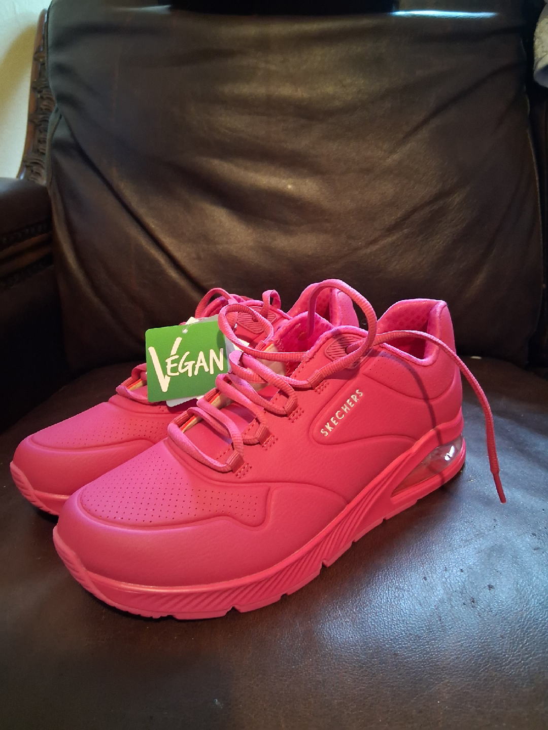 Skechers Women's Uno - Lite Vegan Sneaker - Pink