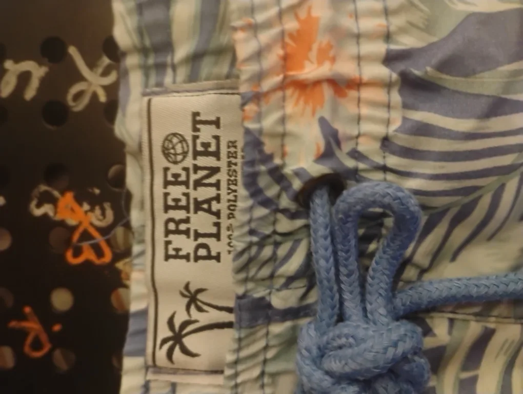 Free Planet Floral Swim Trunks image indicator(3)