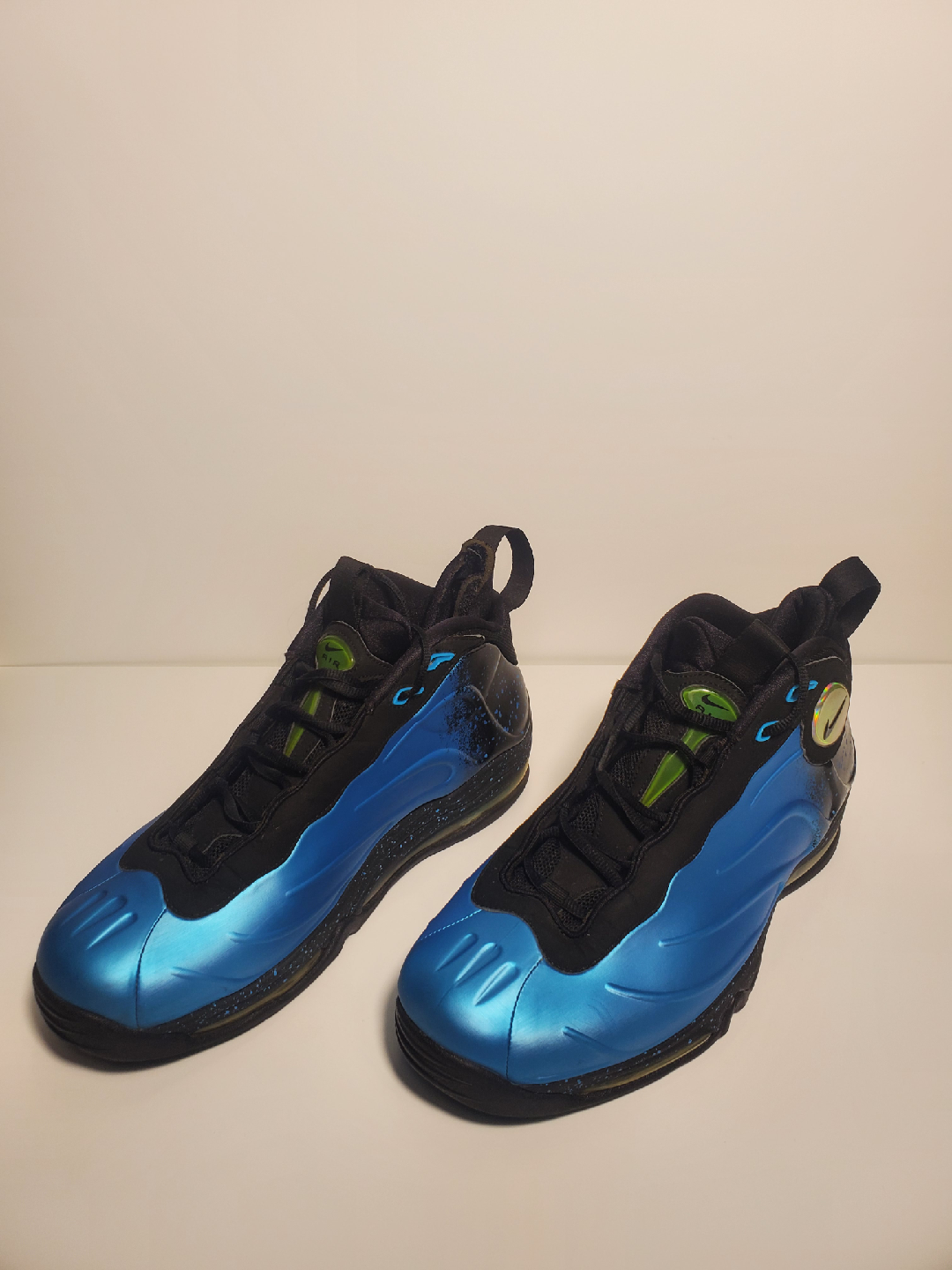 Nike Total Air Foamposite Max Current Blue 472498-400 Size 11